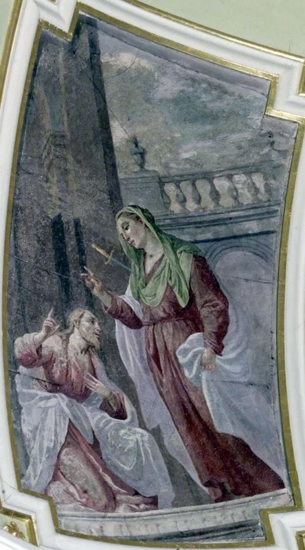 Commiato di Gesù dalla Madonna